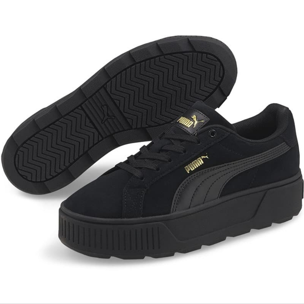 Puma Karmen Idol Black Platform Sneakers Sz. 6.5 Org. $80
